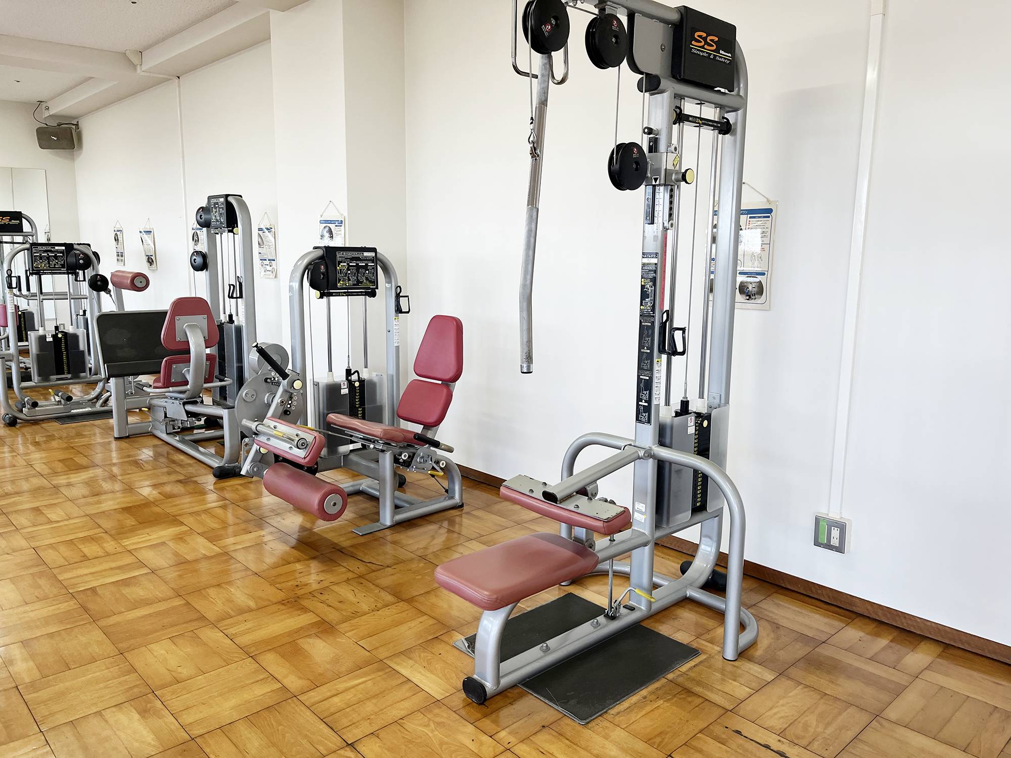 本格的なトレーニング機器