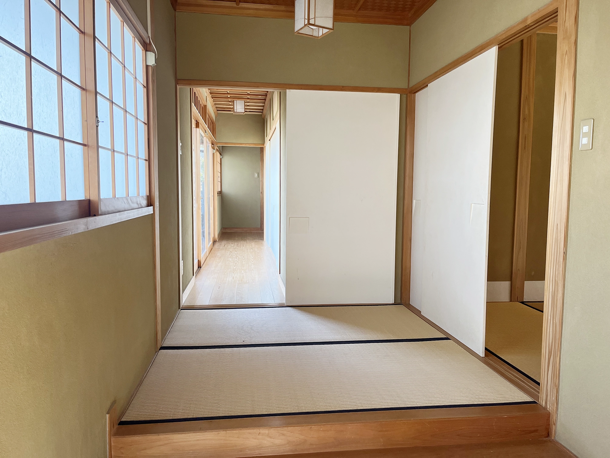 玄関からの景色