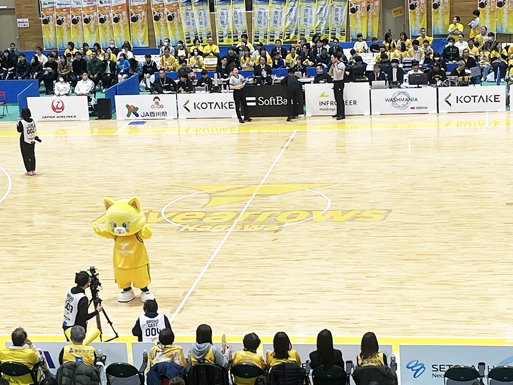 公式マスコットキャラクターのアロニャーちゃん